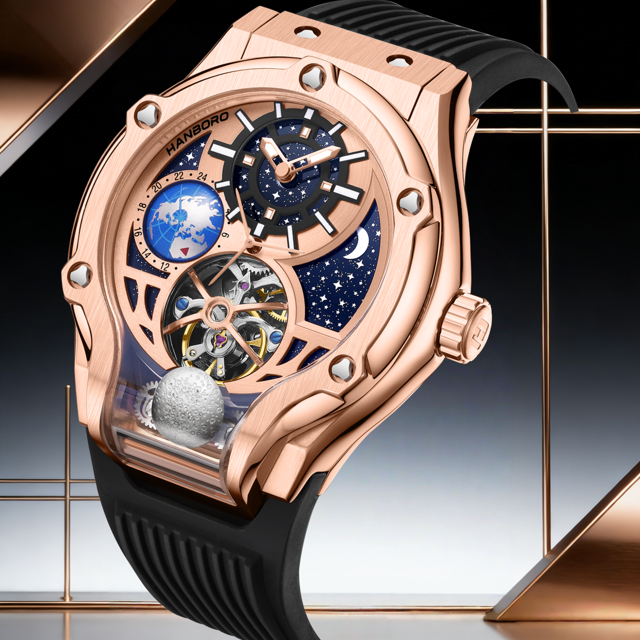 MACHER Revolute V2 - Performance Driven Racing Timepieces - Richard mille, jacob&co homage Watches