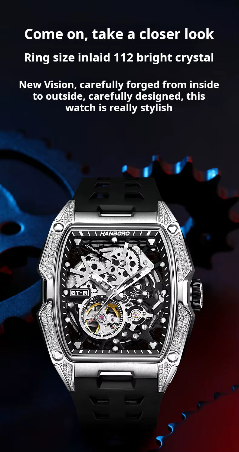 MACHER GTR (diamond edition) - Performance Driven Racing Timepieces - Richard mille, jacob&co homage Watches