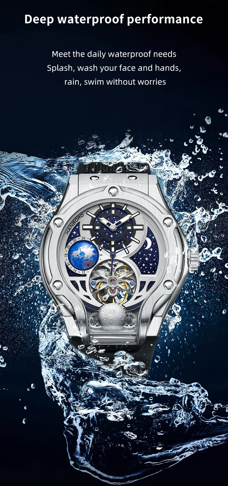 MACHER Revolute V2 - Performance Driven Racing Timepieces - Richard mille, jacob&co homage Watches