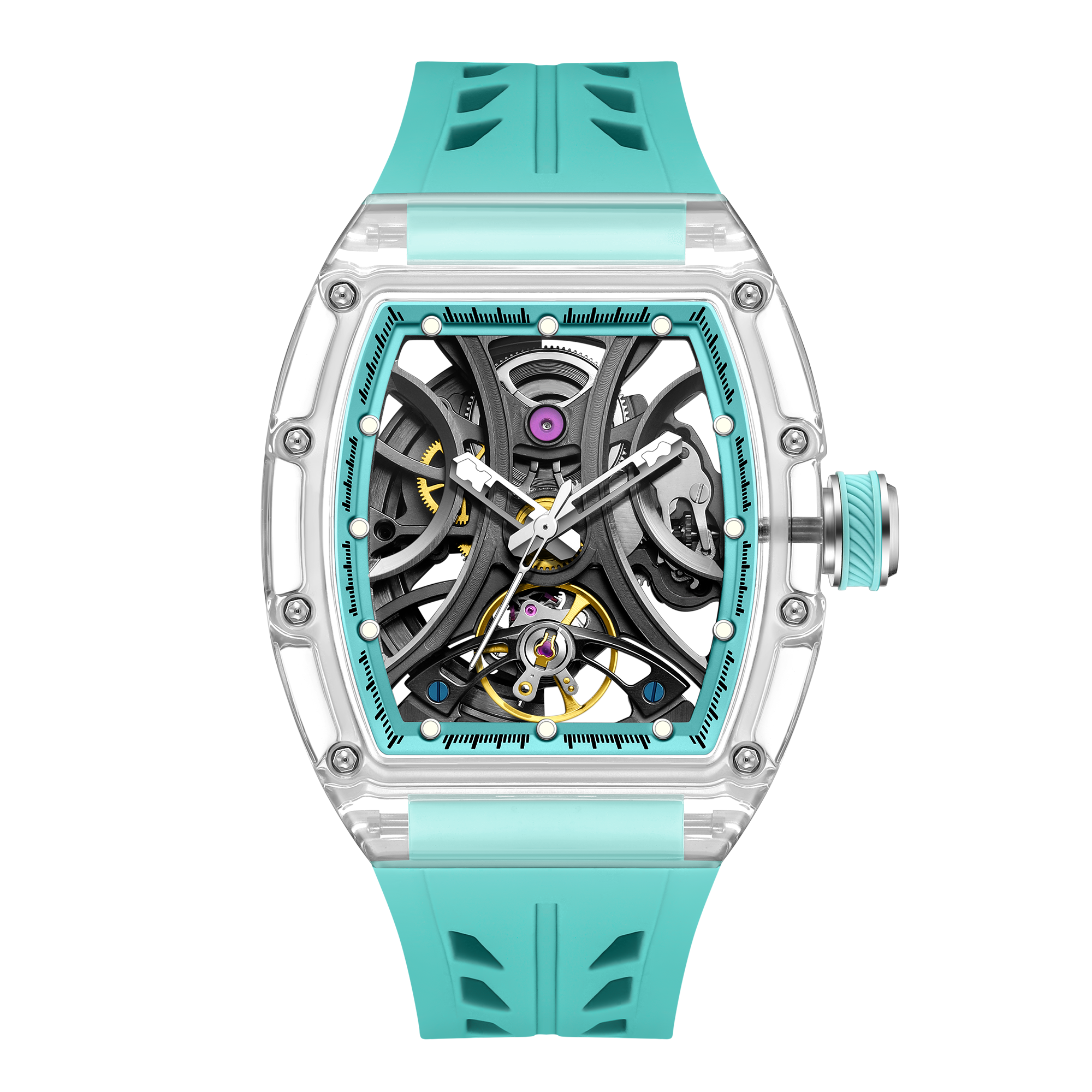 MACHER Velocity RS (Transparent case) - Performance Driven Racing Timepieces - Richard mille, jacob&co homage Watches