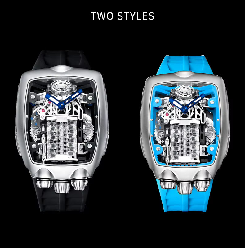 MACHER V8 TURBO - Performance Driven Racing Timepieces - Richard mille, jacob&co homage Watches