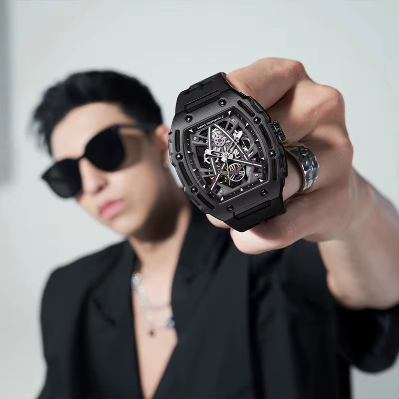 MACHER Stratos X - Performance Driven Racing Timepieces - Richard mille, jacob&co homage Watches