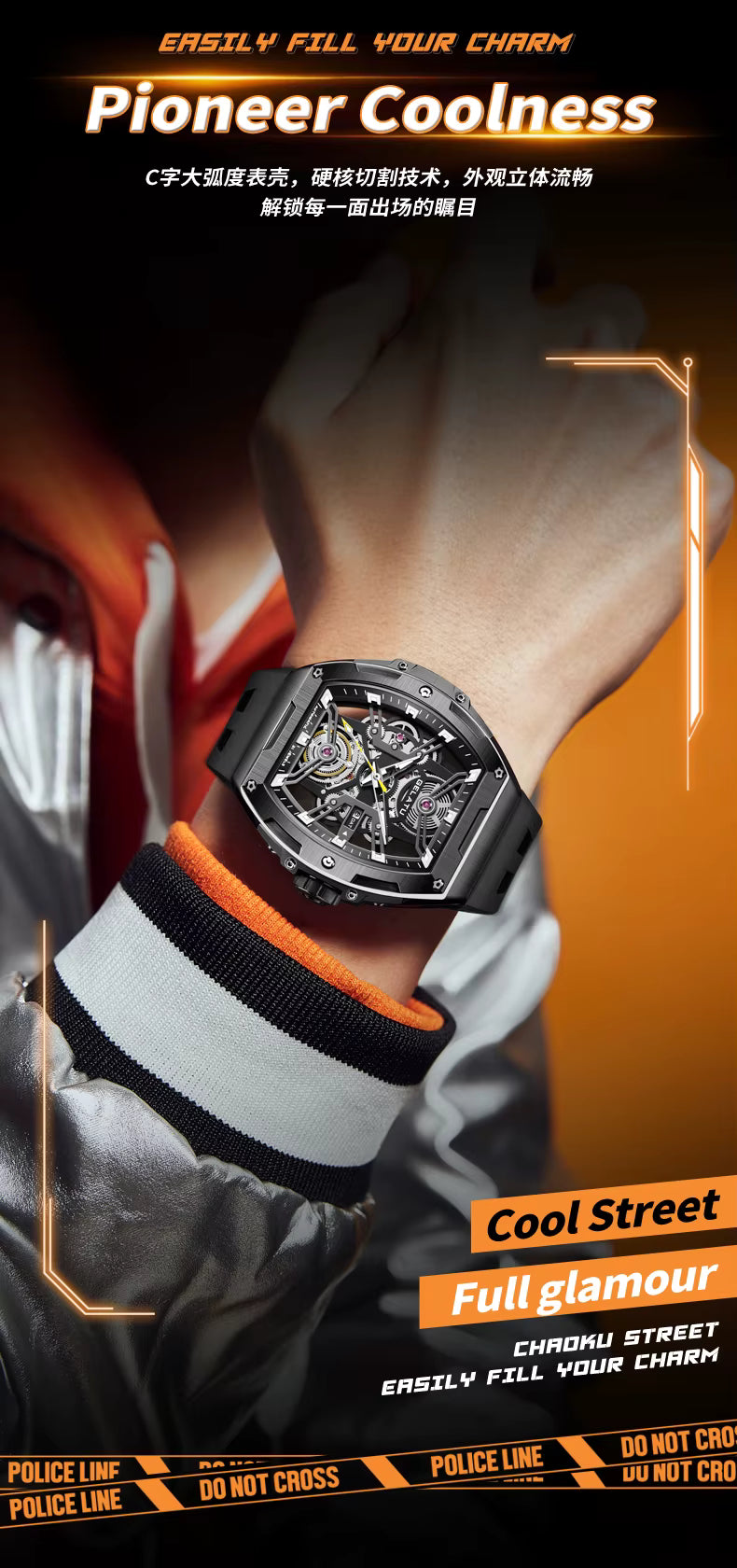MACHER CIRCUIT X - Performance Driven Racing Timepieces - Richard mille, jacob&co homage Watches