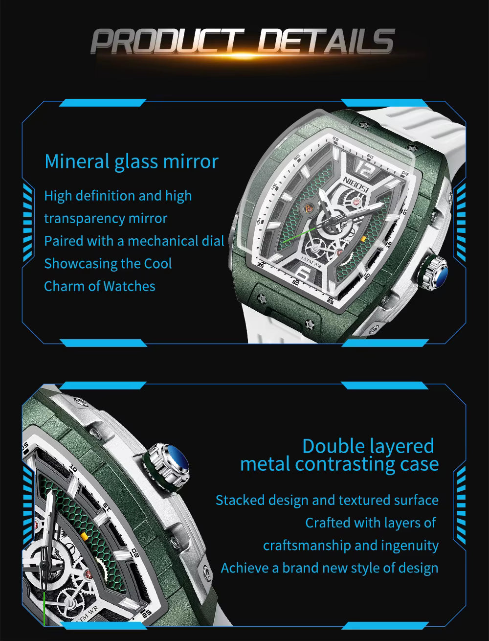 MACHER Apex GT - Performance Driven Racing Timepieces - Richard mille, jacob&co homage Watches